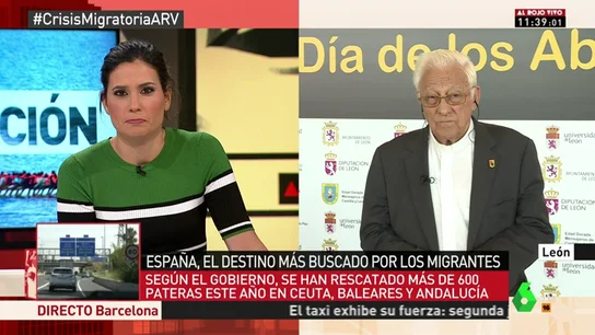El padre Ángel, fundador de 'Mensajeros de la Paz' El padre Ángel, fundador de 'Mensajeros de la Paz'