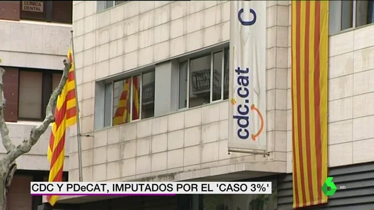 CDC y PDeCAT, imputados por el caso 3% CDC y PDeCAT, imputados por el caso 3%