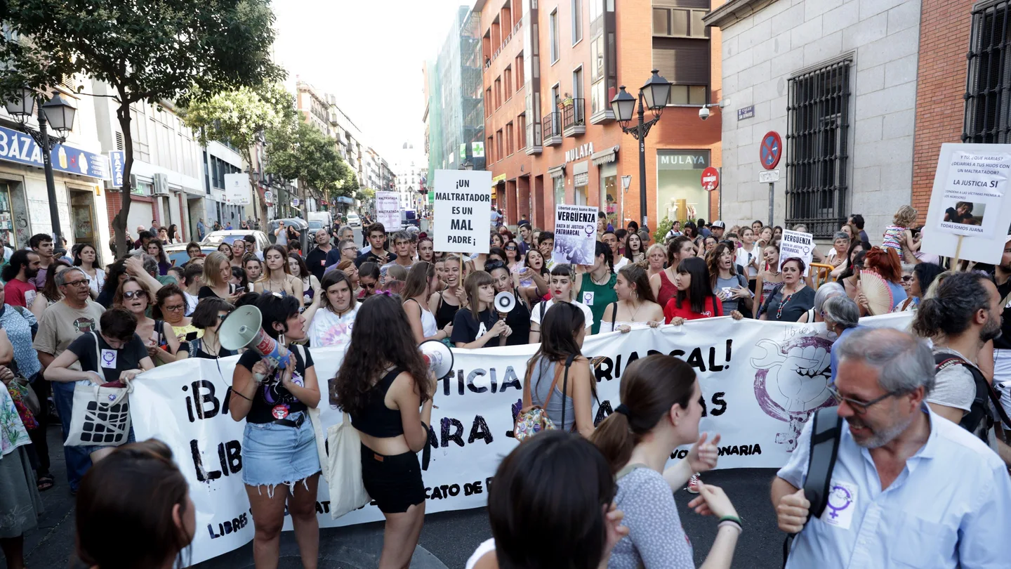 Manifestación en apoyo a Juana Rivas Manifestación en apoyo a Juana Rivas