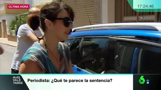 Juana Rivas a la salida de su domicilio en Maracena Juana Rivas a la salida de su domicilio en Maracena