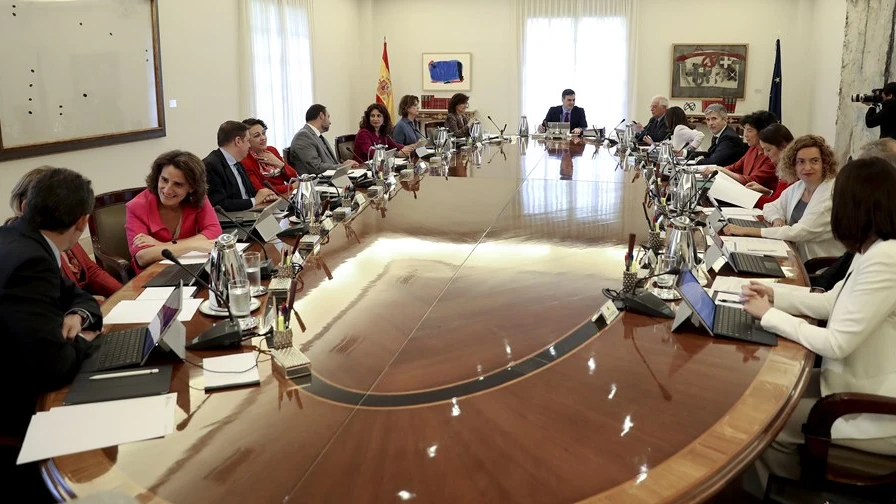 Reunión del Consejo de Ministros en Moncloa