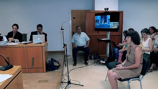 Juana Rivas, durante el juicio Juana Rivas, durante el juicio