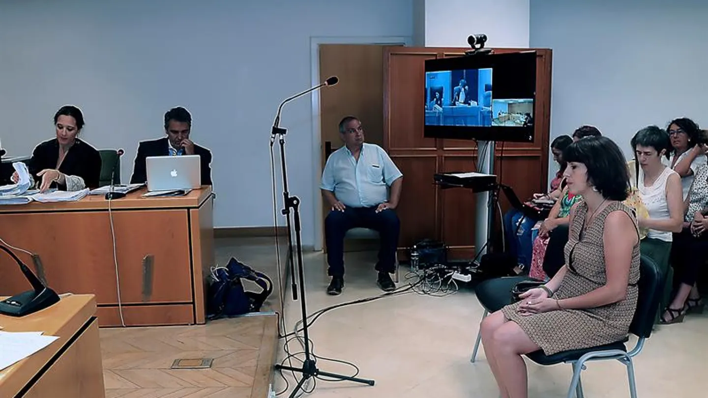 Juana Rivas, durante el juicio Juana Rivas, durante el juicio