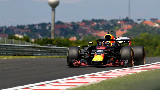 Daniel Ricciardo, en su Red Bull Daniel Ricciardo, en su Red Bull