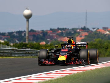Daniel Ricciardo, en su Red Bull Daniel Ricciardo, en su Red Bull