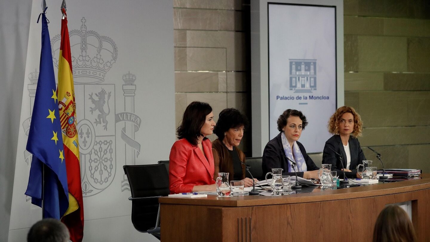 Rueda de prensa posterior el Consejo de Ministros