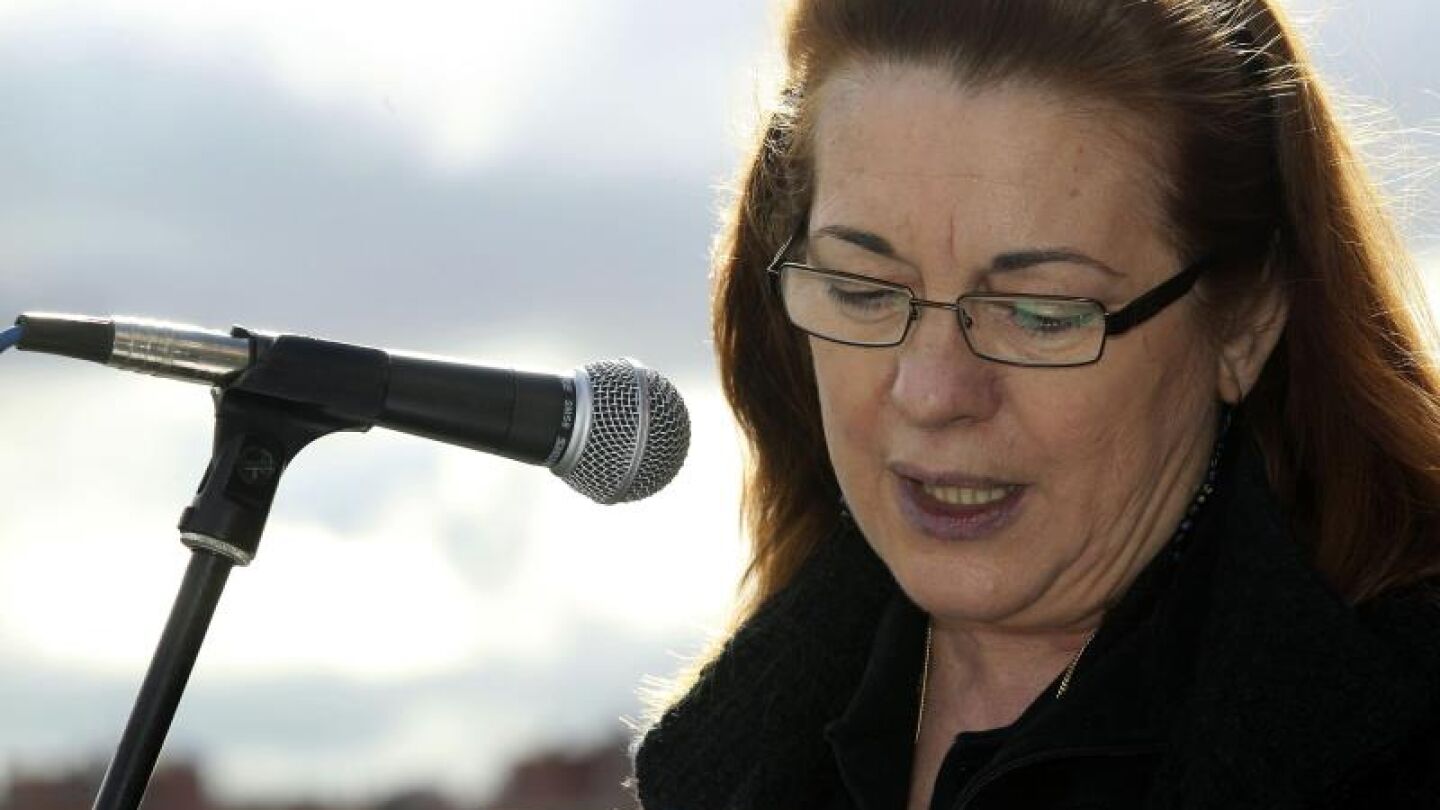 La expresidenta de la Asociaci&oacute;n 11M Pilar Manj&oacute;n.