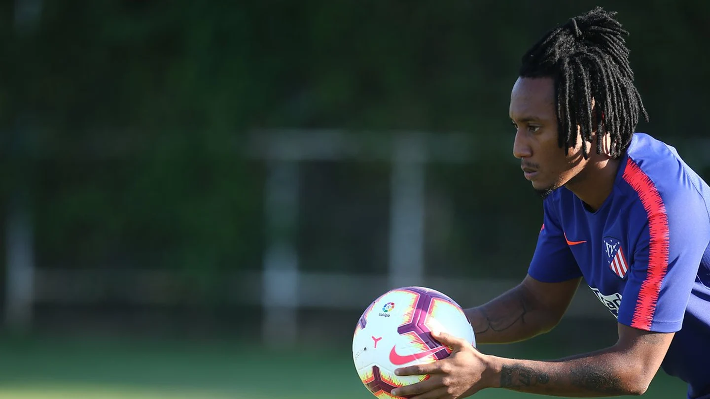 Gelson, con el Atlético Gelson, con el Atlético