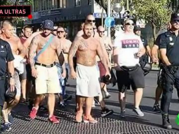 Los ultras vuelven a la carga: incidentes entre radicales del Sevilla y del Ujpest Los ultras vuelven a la carga: incidentes entre radicales del Sevilla y del Ujpest