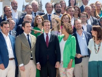 Los miembros de la nueva ejecutiva del PP Los miembros de la nueva ejecutiva del PP
