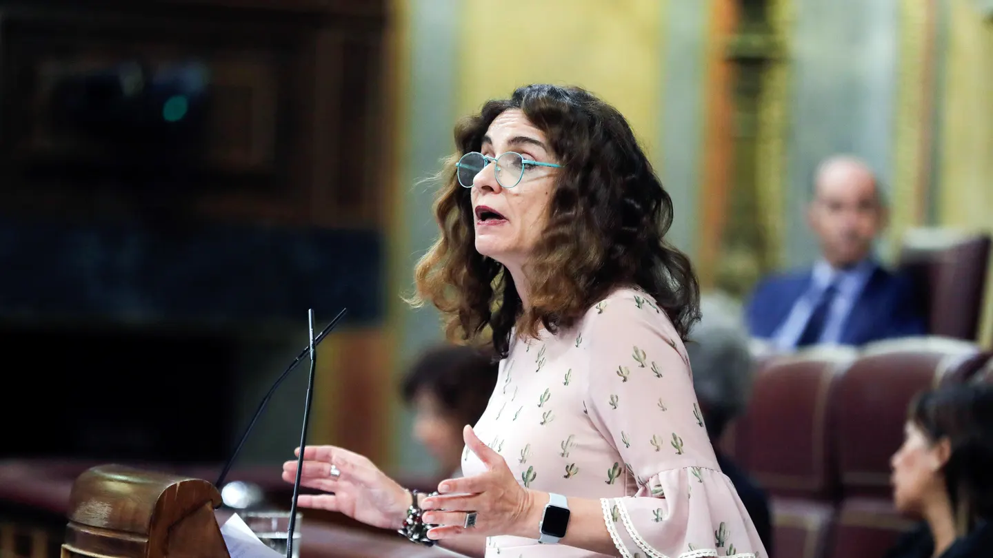 La ministra de Hacienda María Jesús Montero La ministra de Hacienda María Jesús Montero