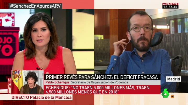 El secretario de Organización de Podemos, Pablo Echenique