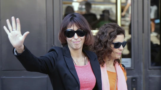 Juana Rivas a la salida del Juzgado Juana Rivas a la salida del Juzgado
