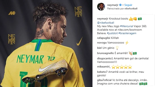 Una publicación de Neymar en Instagram Una publicación de Neymar en Instagram