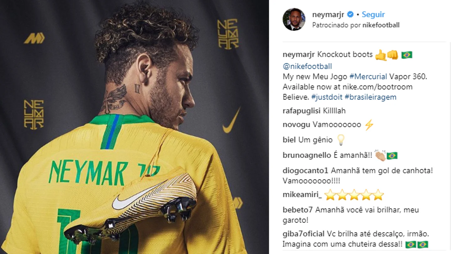 Una publicación de Neymar en Instagram Una publicación de Neymar en Instagram