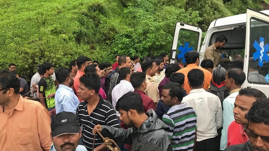 Accidente de autobús en la India Accidente de autobús en la India