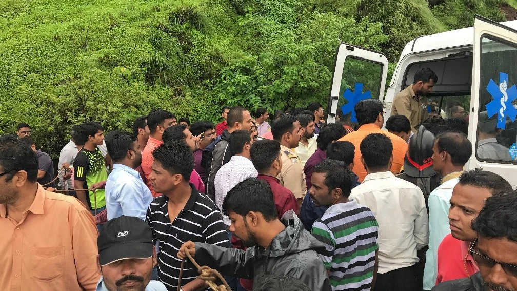 Accidente de autobús en la India