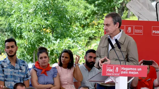 El expresidente del Gobierno José Luis Rodríguez Zapatero El expresidente del Gobierno José Luis Rodríguez Zapatero