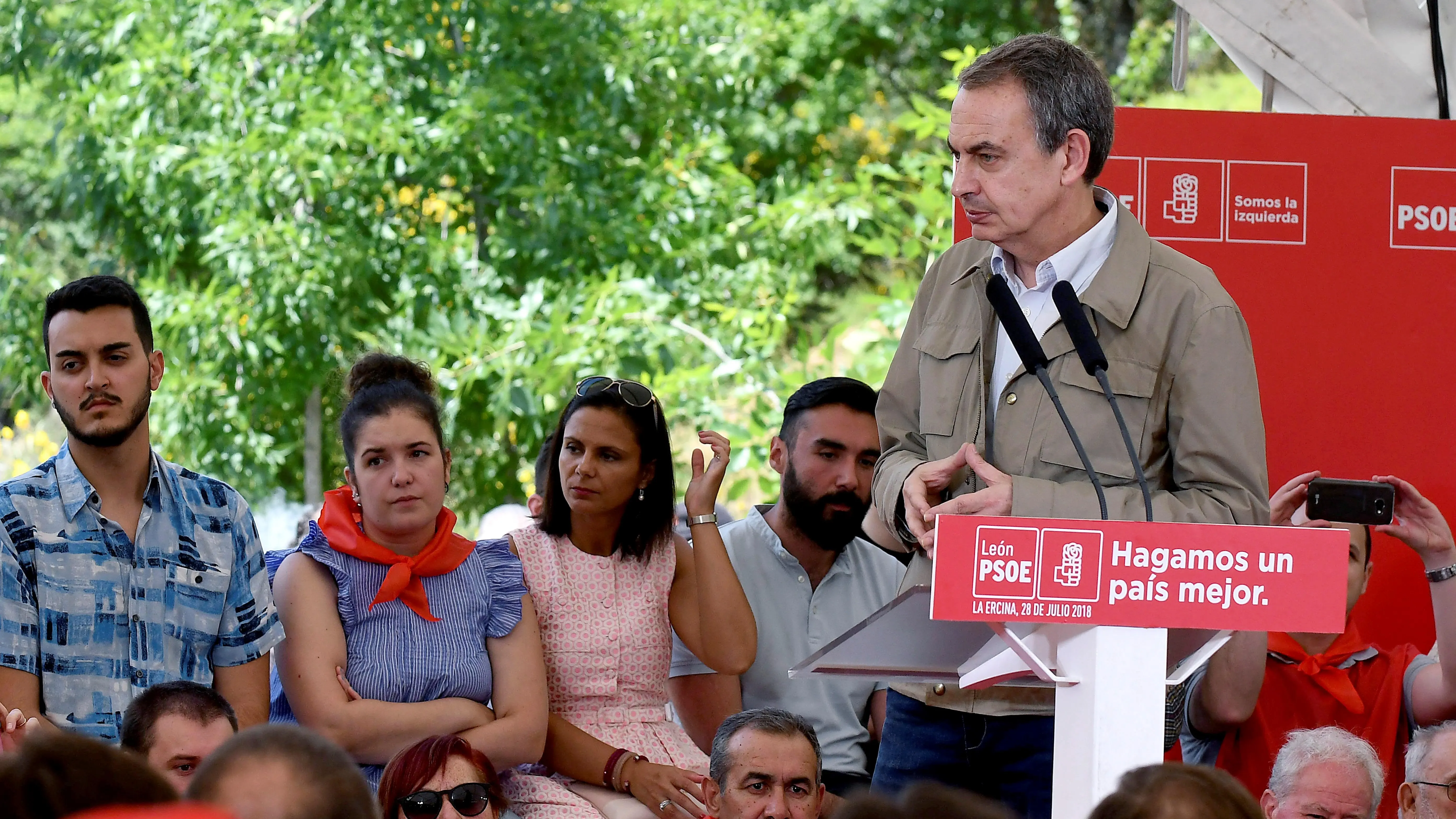 El expresidente del Gobierno José Luis Rodríguez Zapatero