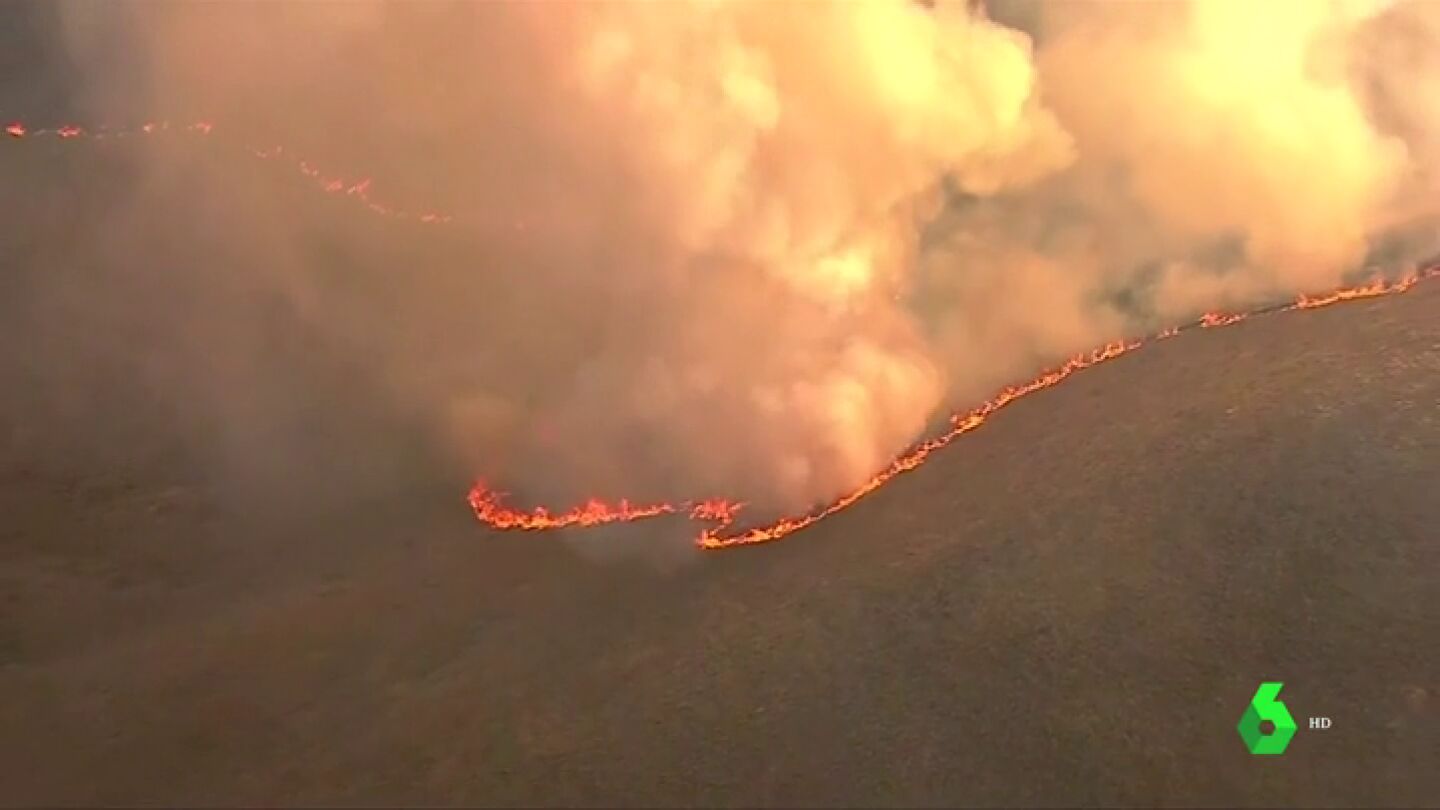 Los incendios contin&uacute;an devastando el oeste de Estados Unidos