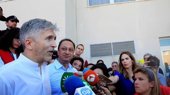 El ministro del Interior, Fernando Grande Marlaska El ministro del Interior, Fernando Grande Marlaska