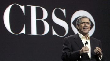 El director ejecutivo de CBS, Leslie Moonves