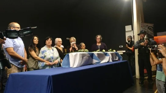 Manuela Teiga, Vicente Peña Tarrasa, Manuel Pena Camino y José María Castelo Mosquera hoy han vuelto con sus familias Manuela Teiga, Vicente Peña Tarrasa, Manuel Pena Camino y José María Castelo Mosquera hoy han vuelto con sus familias