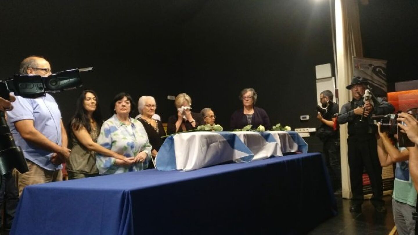Manuela Teiga, Vicente Pe&ntilde;a Tarrasa, Manuel Pena Camino y Jos&eacute; Mar&iacute;a Castelo Mosquera hoy han vuelto con sus familias