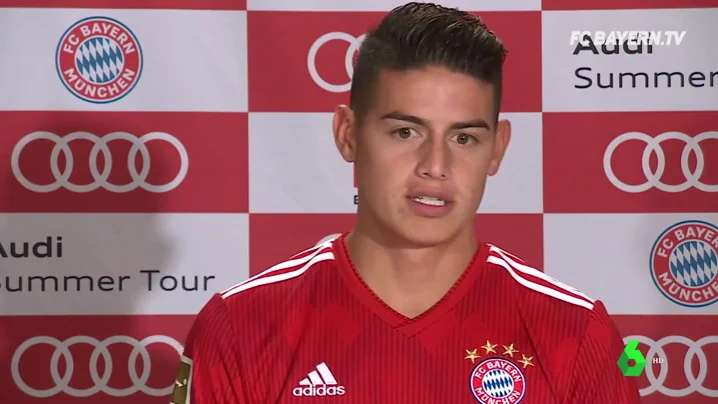 James Rodríguez se queda en Múnich: "El Bayern es un club grande, ¿por qué no pasar años aquí?"