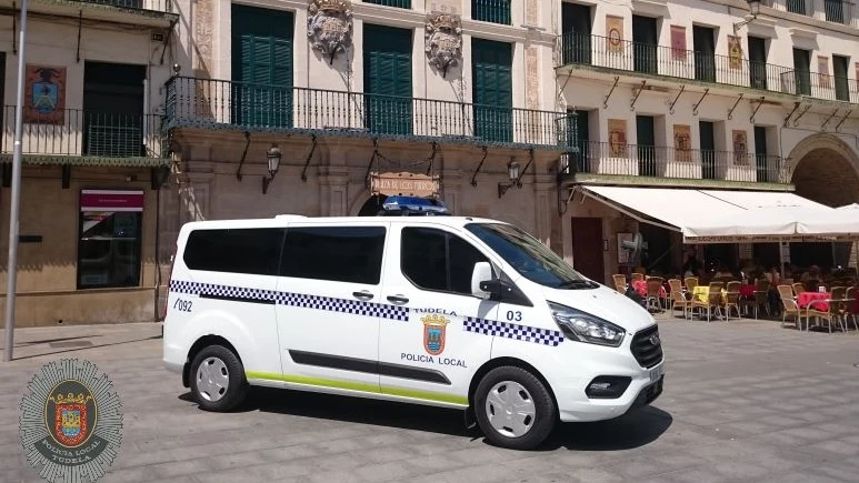 Coche de la Policía Local de Tudela