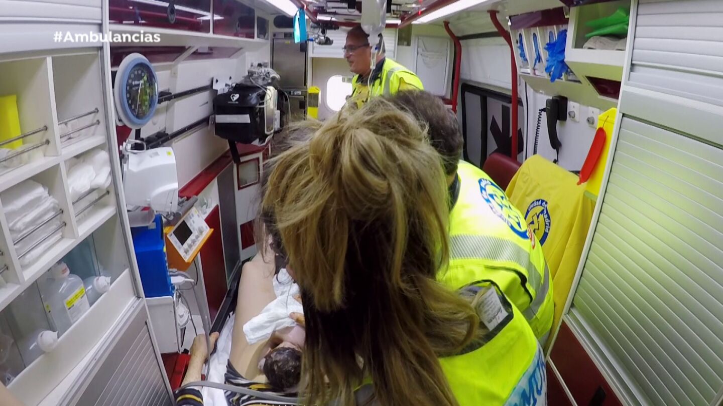 La llegada al mundo de un beb&eacute;, en Ambulancias
