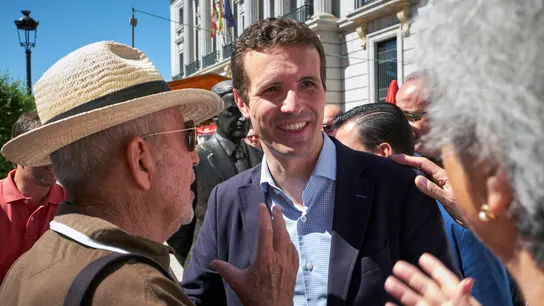 El presidente del Partido Popular, Pablo Casado El presidente del Partido Popular, Pablo Casado