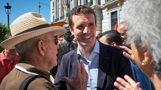 El presidente del Partido Popular, Pablo Casado