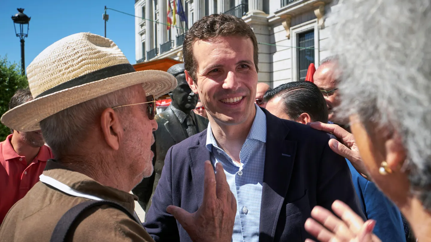 El presidente del Partido Popular, Pablo Casado El presidente del Partido Popular, Pablo Casado