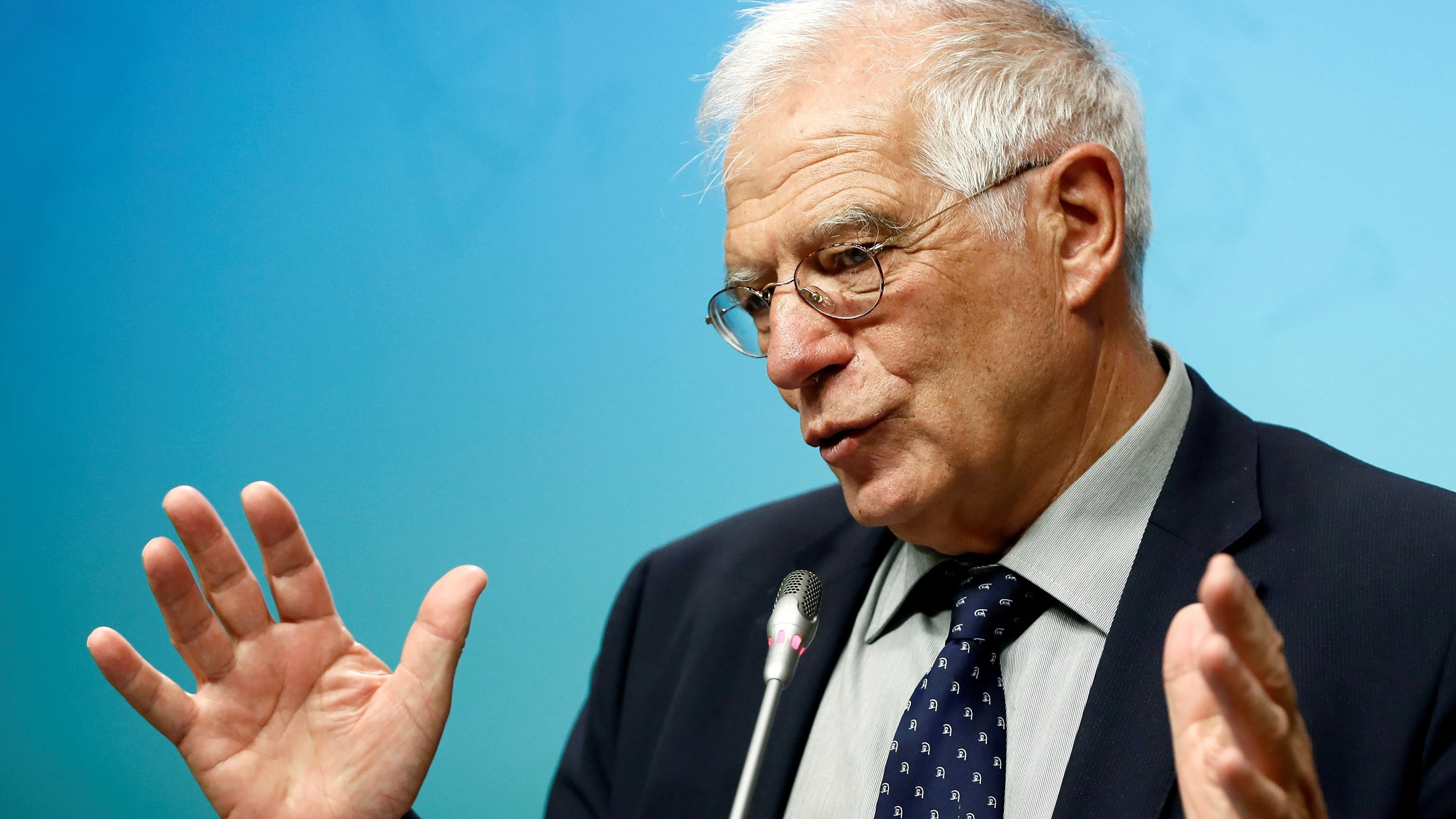 El ministro de Exteriores, Josep Borrell