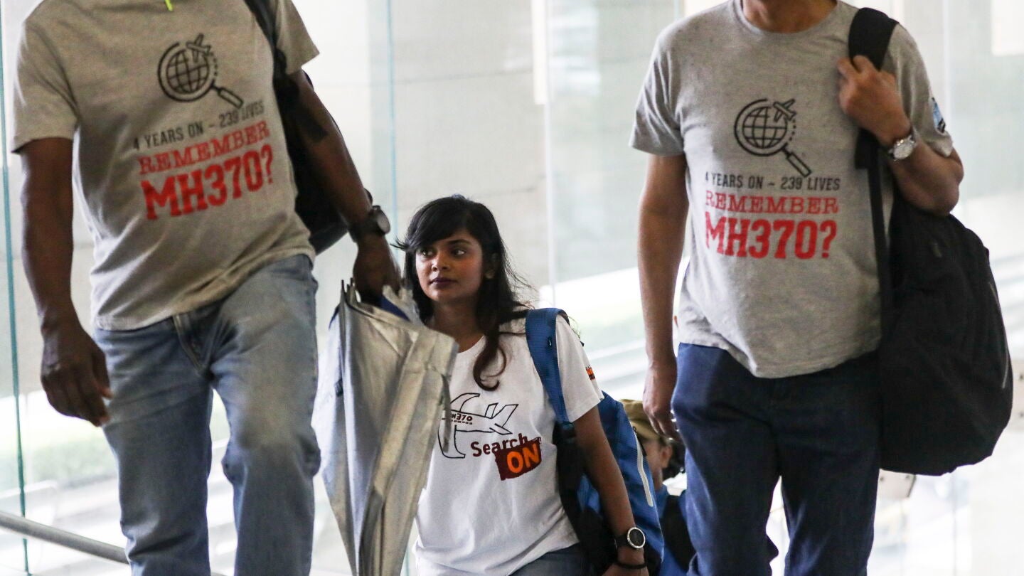 Desparecidos en el Boeing MH370 de malasia