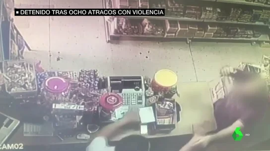 Detenido tras ocho atracos con violencia en un mes Detenido tras ocho atracos con violencia en un mes