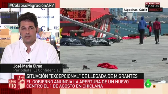 José María Olmo: "Los vecinos con su solidaridad están contribuyendo a poder acoger a los migrantes" José María Olmo: "Los vecinos con su solidaridad están contribuyendo a poder acoger a los migrantes"
