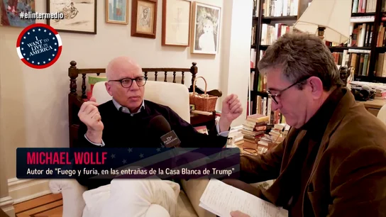 Guillermo Fesser entrevista a Michael Wolff en El Intermedio Guillermo Fesser entrevista a Michael Wolff en El Intermedio