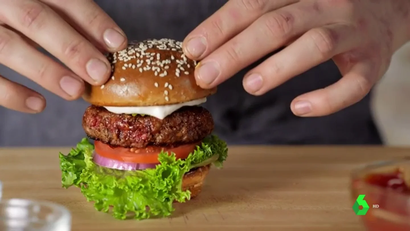 Hamburguesa 100% vegetal Hamburguesa 100% vegetal