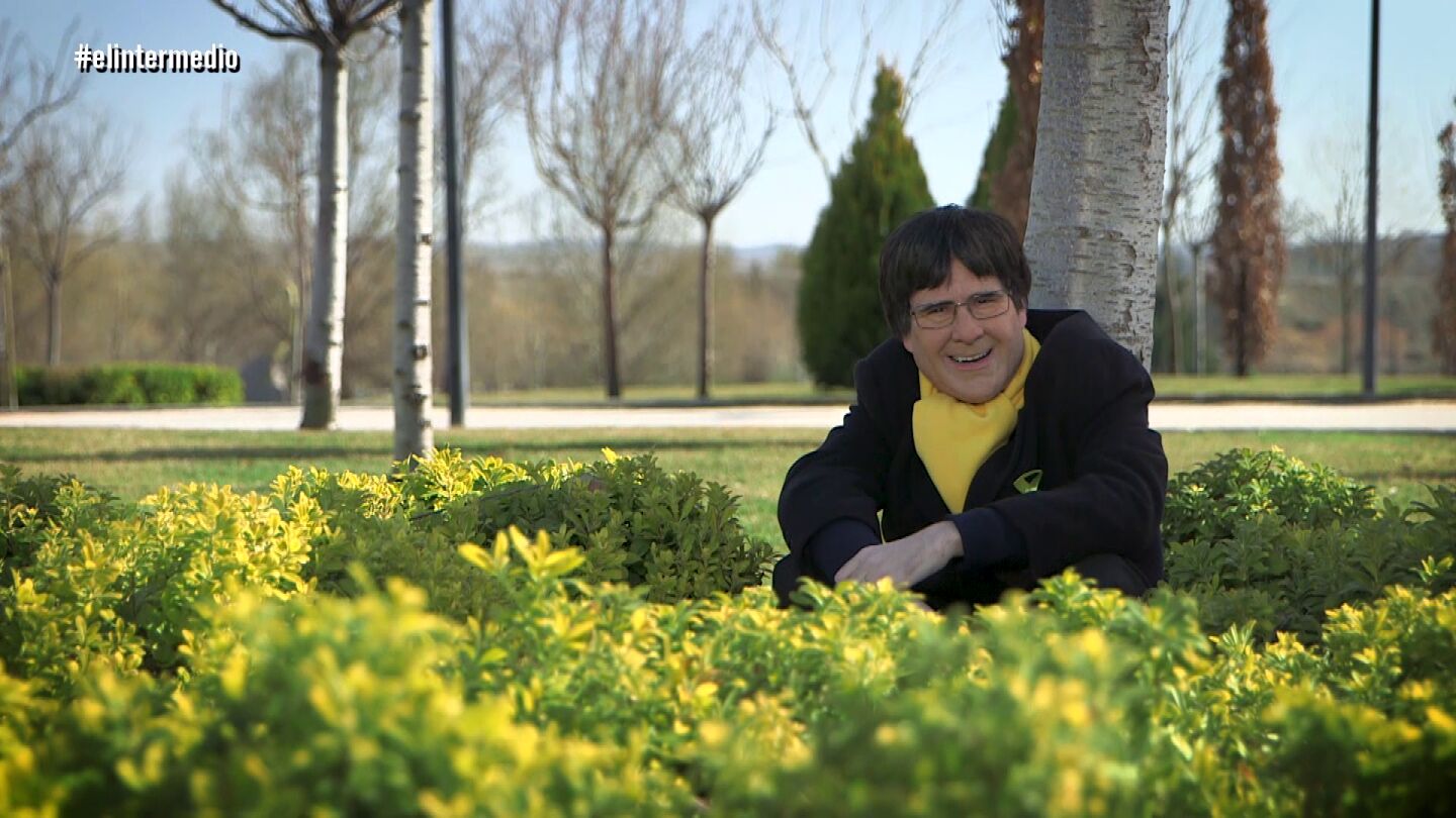 Joaqu&iacute;n Reyes en El Intermedio de Carles Puigdemont