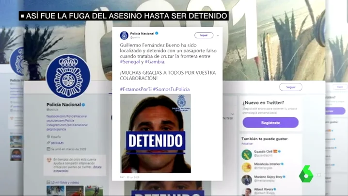 Detenido el asesino y violador fugado de El Dueso.