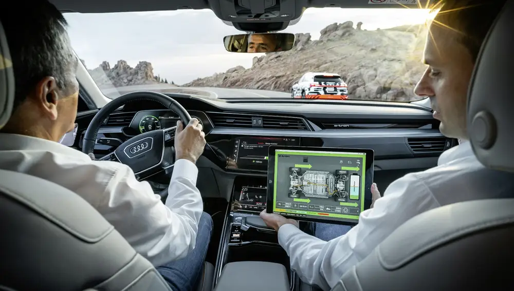 Recuperación de energía Audi e-tron Prototype