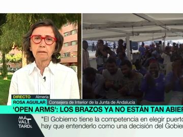 Rosa Aguilar, sobre las llegadas de migrantes: "El Gobierno anterior nos advirtió de que esta situación se iba a producir. El PP lo conocía" Rosa Aguilar, sobre las llegadas de migrantes: "El Gobierno anterior nos advirtió de que esta situación se iba a producir. El PP lo conocía"
