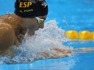 Joan Lluis Pons en los Europeos de natación Joan Lluis Pons en los Europeos de natación