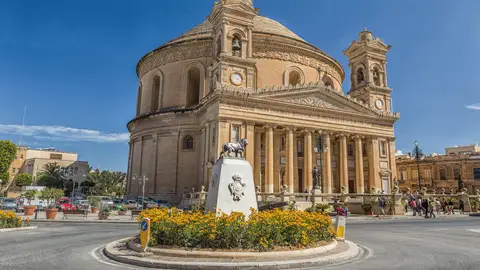 Iglesia de Mosta 10 secretos de Malta que seguramente no conocías