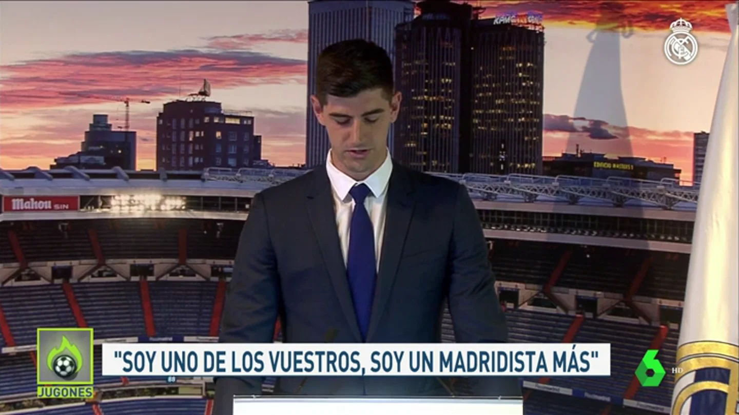 Courtois, fichado Courtois, fichado