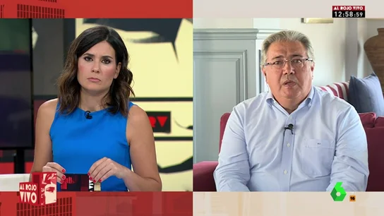 Juan Ignacio Zoido, exministro del Interior, en Al Rojo Vivo. Juan Ignacio Zoido, exministro del Interior, en Al Rojo Vivo.