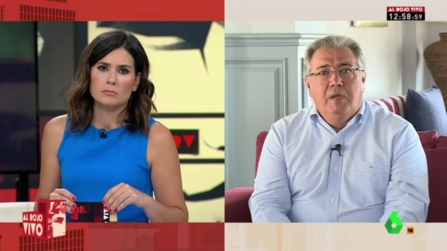 Juan Ignacio Zoido, exministro del Interior, en Al Rojo Vivo. Juan Ignacio Zoido, exministro del Interior, en Al Rojo Vivo.