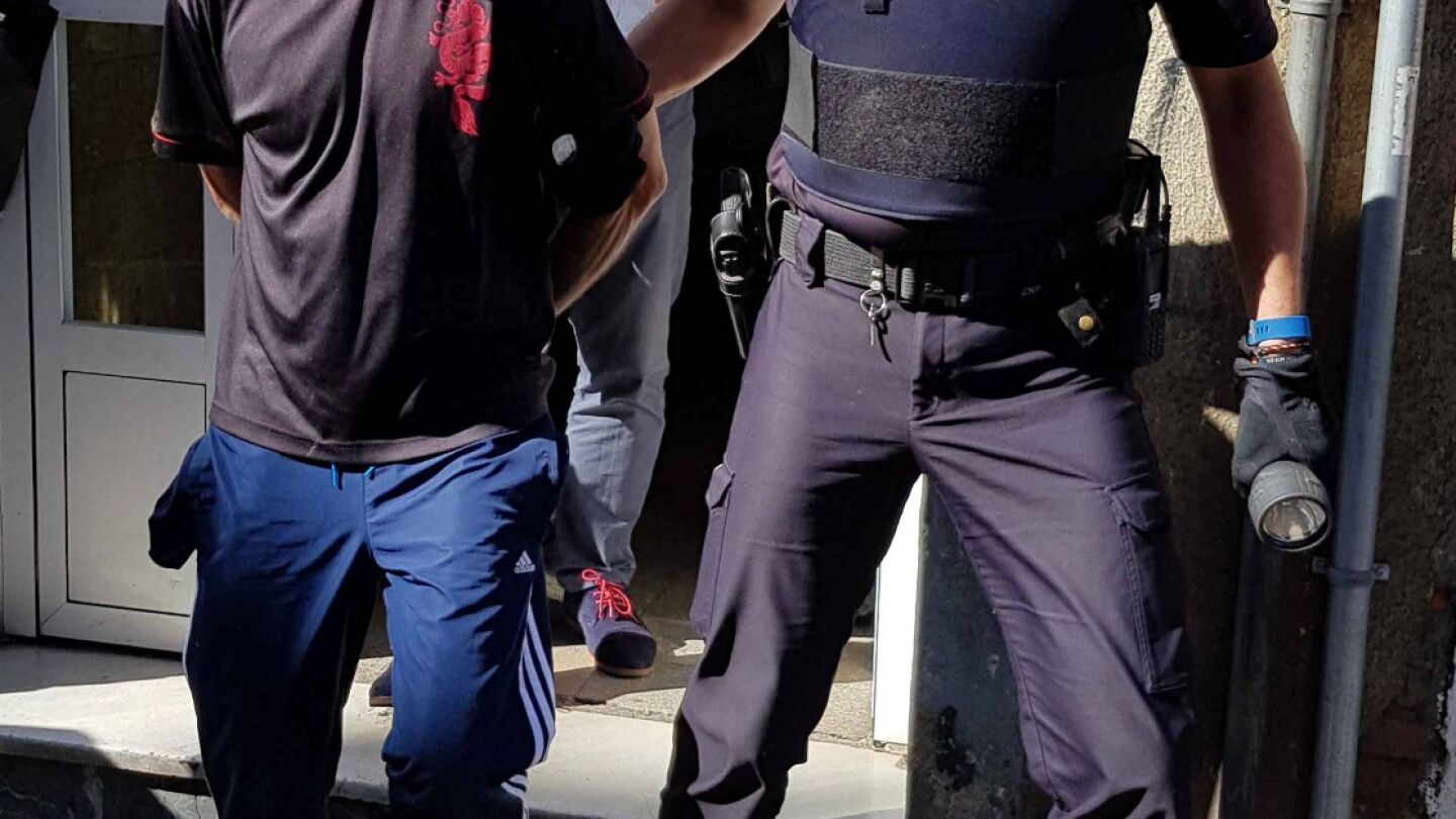 El preso Santiago Izquierdo Trancho, detenido